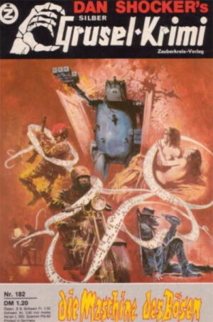Dan Shocker – Die Maschine des Bösen (vom Autor signierte Ausgabe)